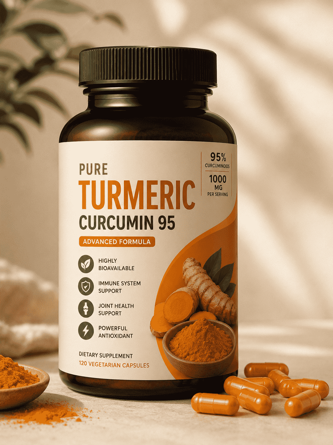 Turmeric Curcumin Complex Vegetarian Capsules