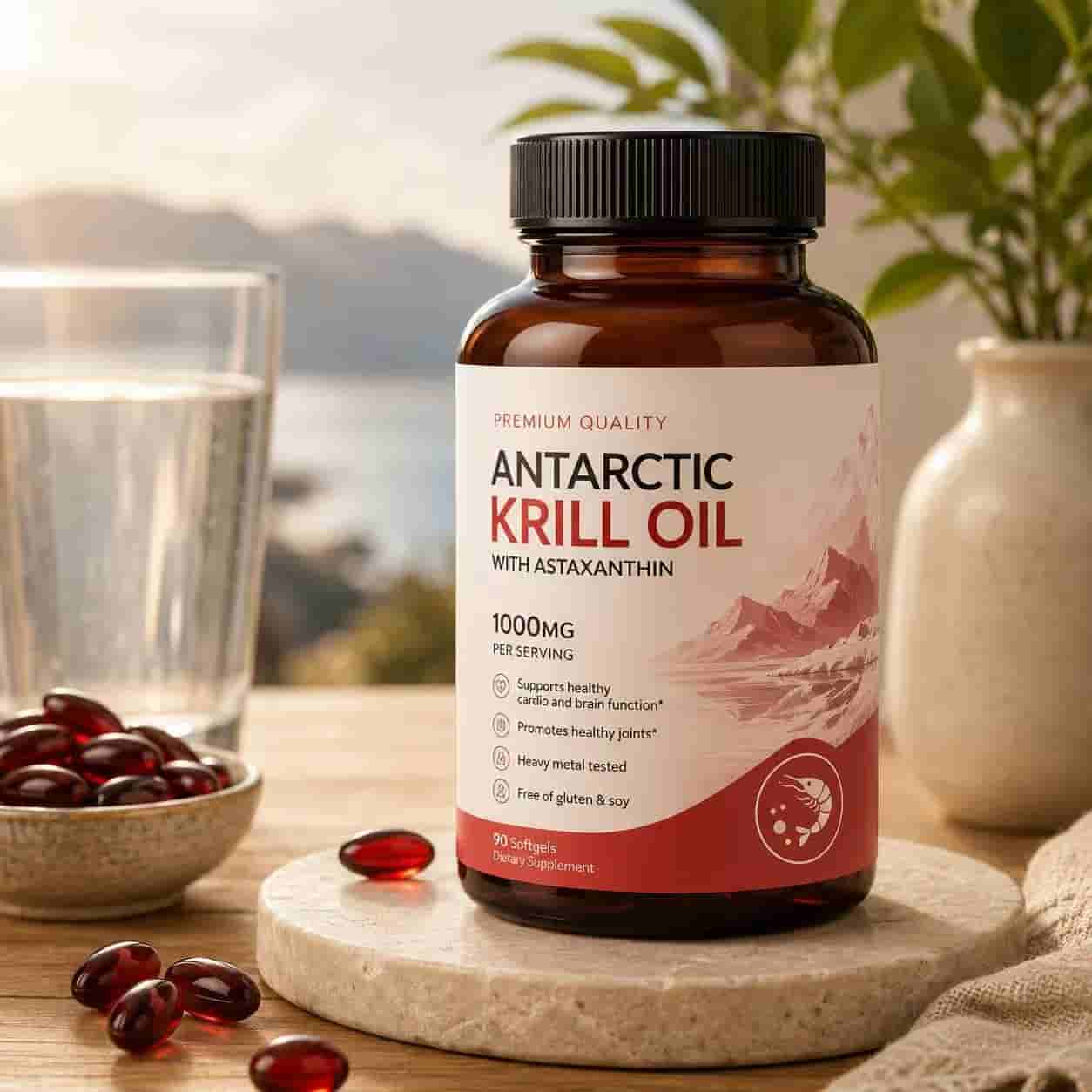 Antarctic Krill Oil Softgels
