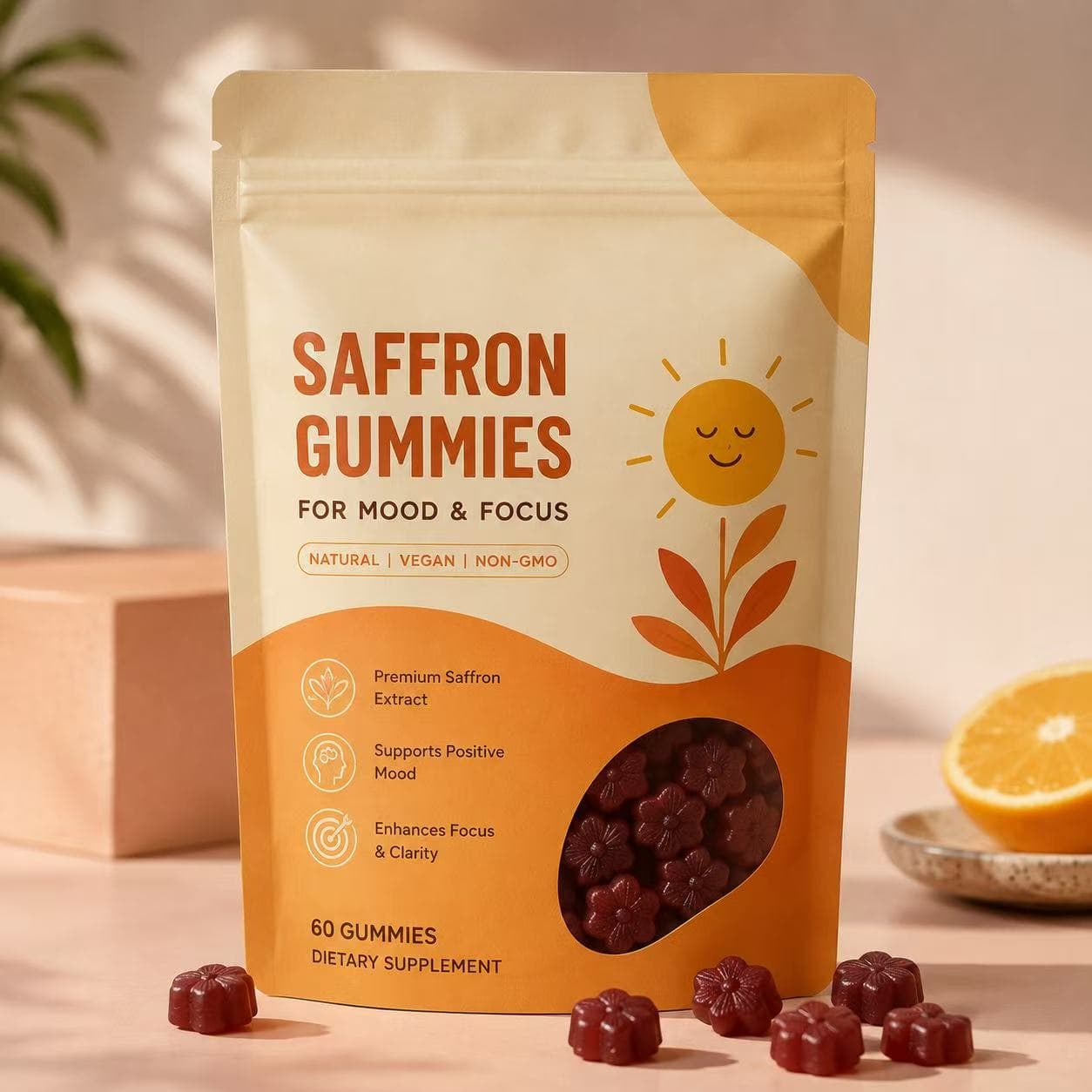 Saffron Mood & Focus Gummies