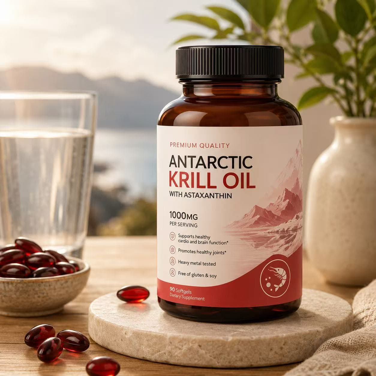 Antarctic Krill Oil Softgels