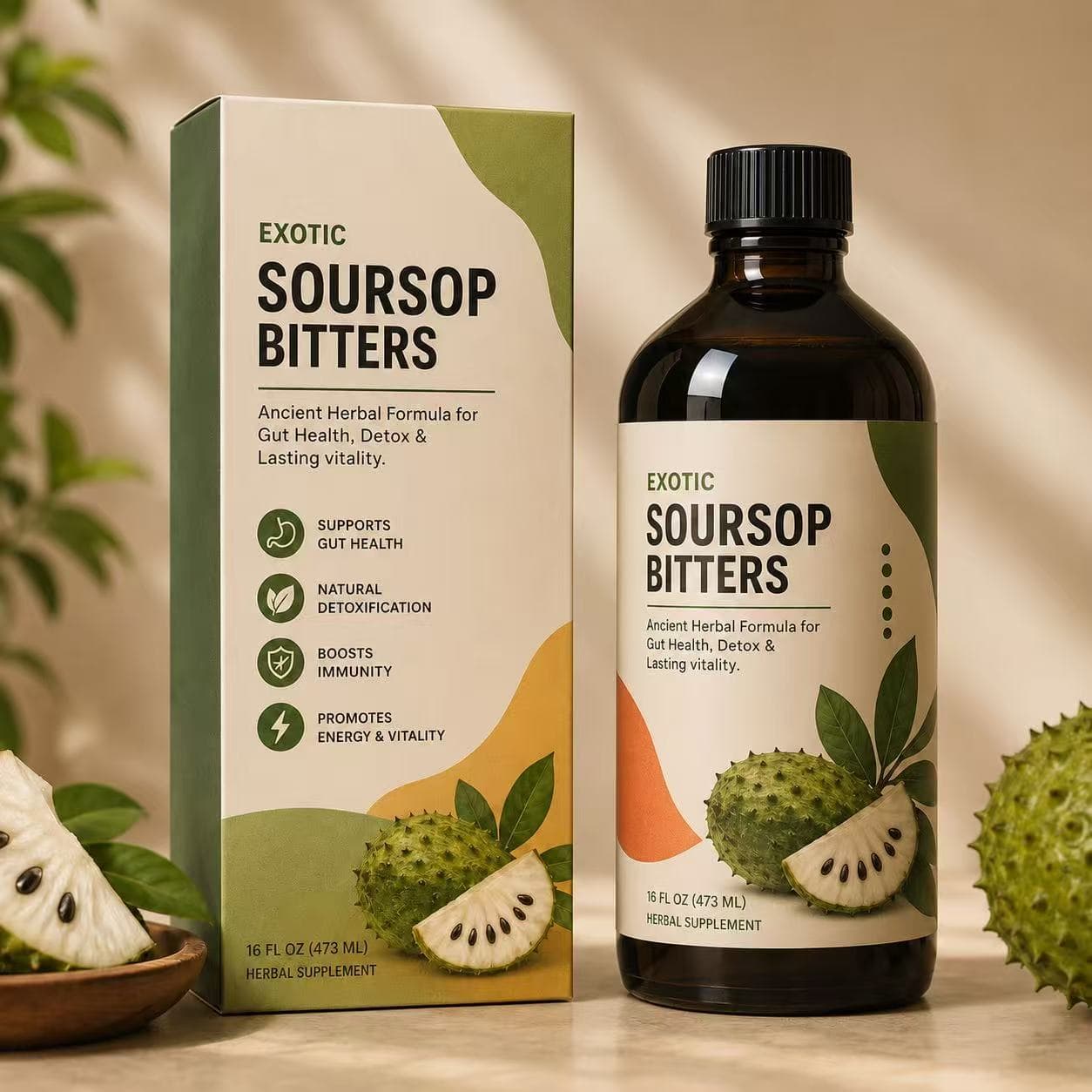 Soursop Bitters Herbal Tonic