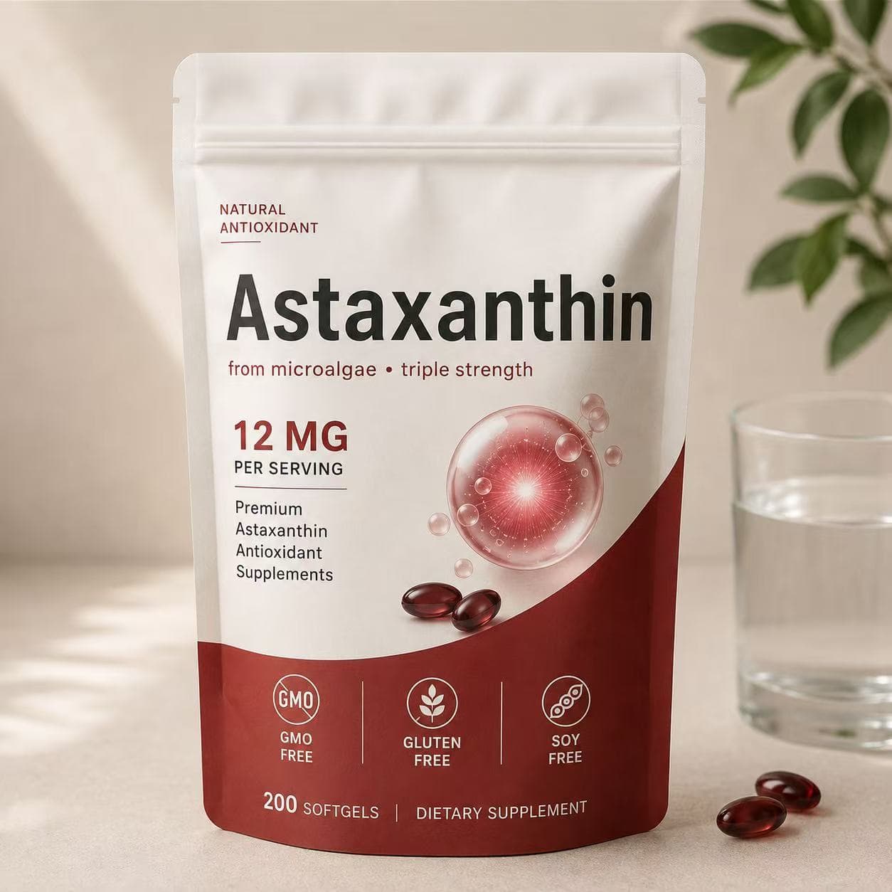 Astaxanthin Fish Oil Softgels